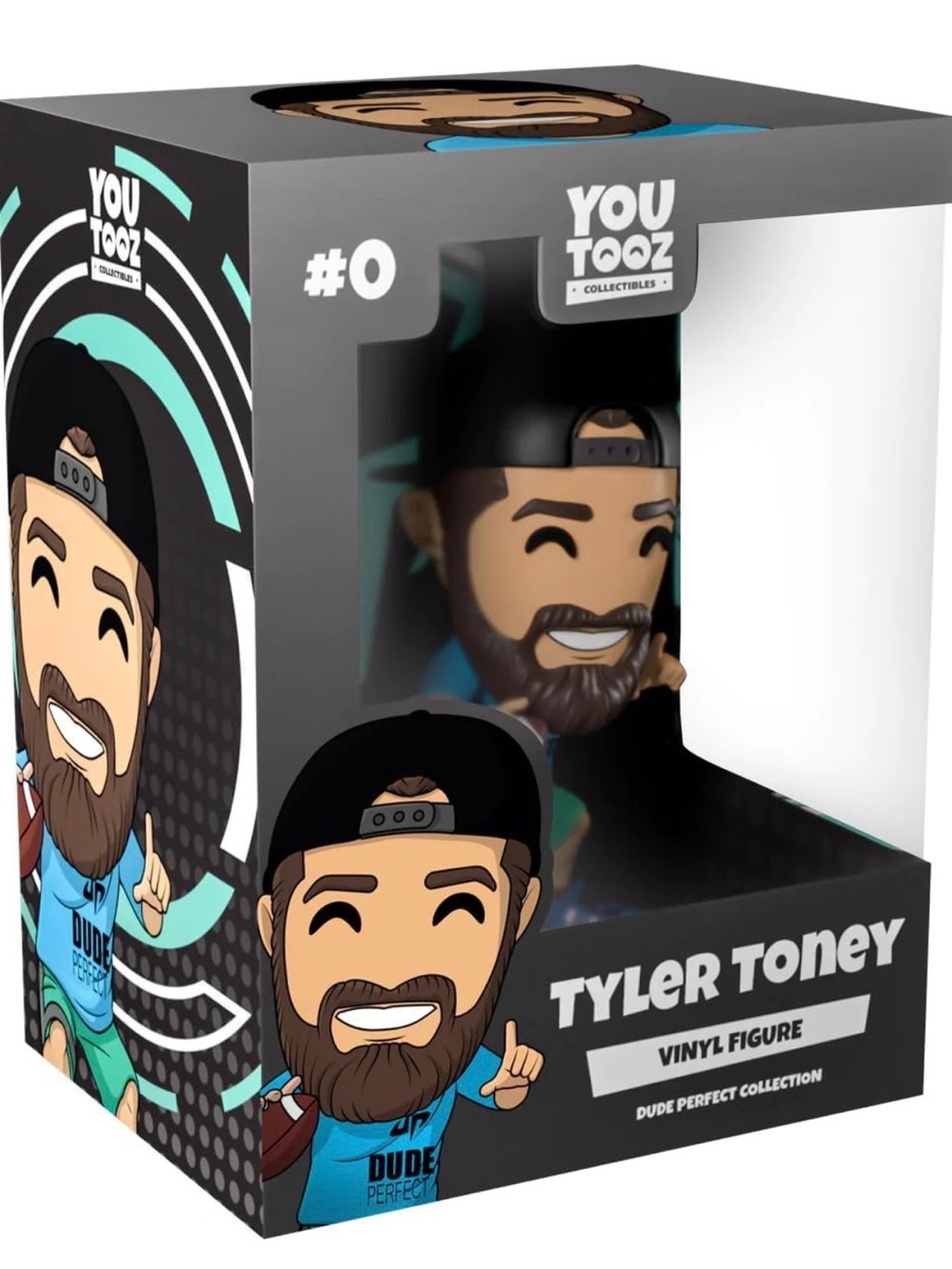 Tyler Toney Vinyl Figure - Black/Teal